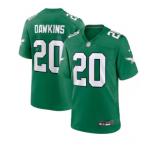 Brian Dawkins, Philadelphia Eagles Nike Alternate Retired Game Jersey - Kelly Green